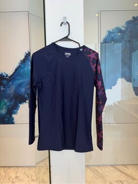 Vilebrequin Navy Rash Guard SPF Shirt